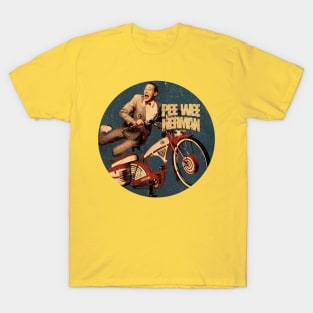 pee wee herman Art Drawing - High quality T-Shirt